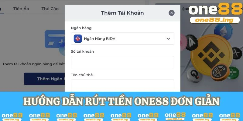 Hướng dẫn rút tiền one88 đơn giản